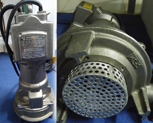 Submersible pump ex proof